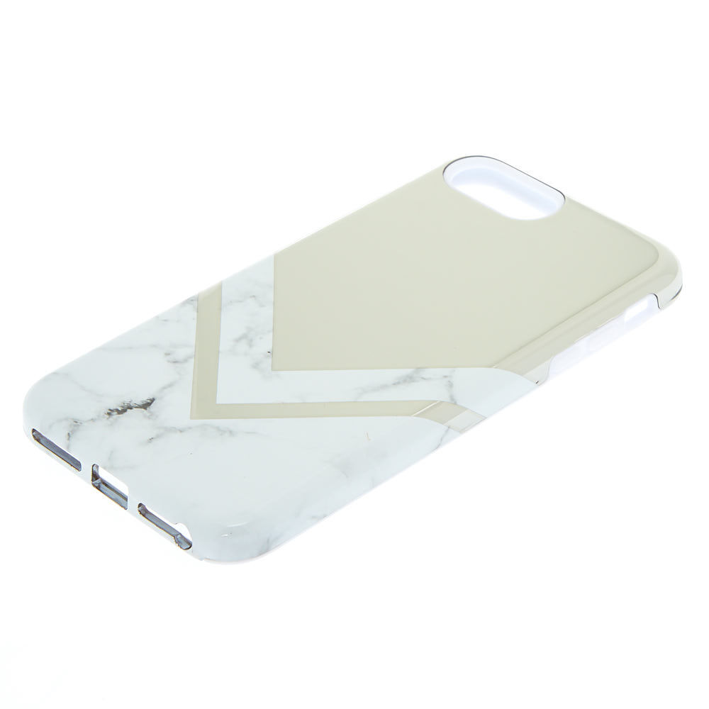 Geometric Marble Protective Phone Case - Fits iPhone 6/7/8,
