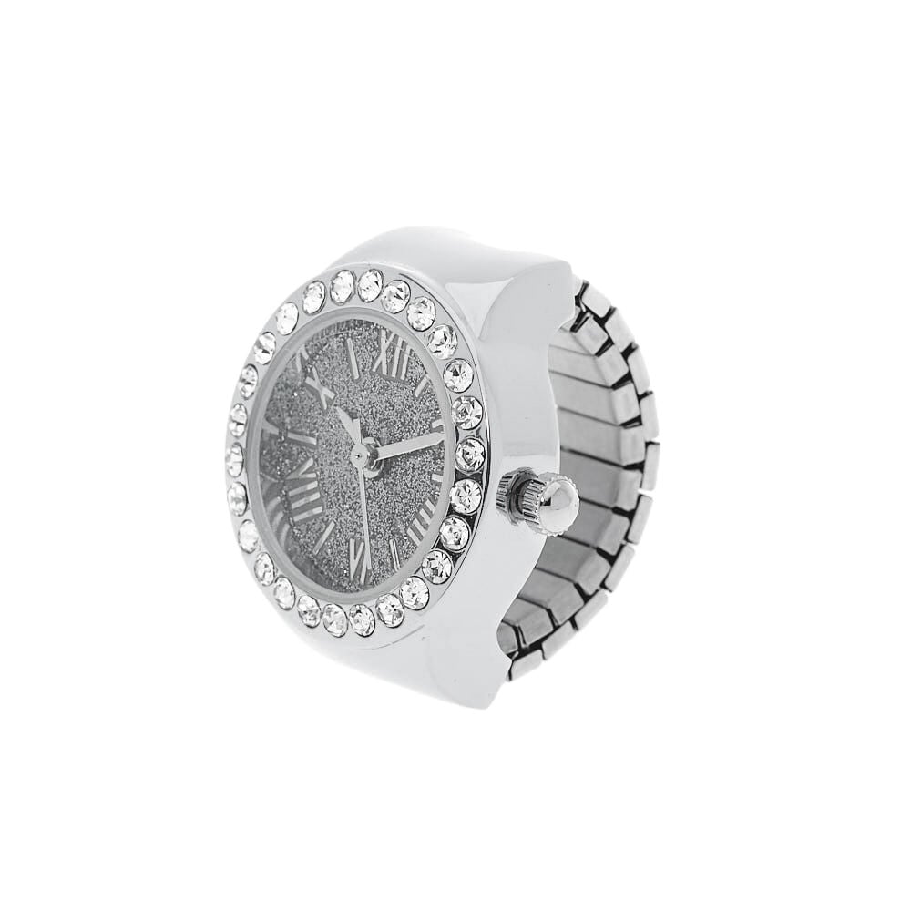 Silver ring watch sales