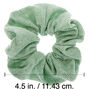 Medium Ribbed Hair Scrunchie - Mint,