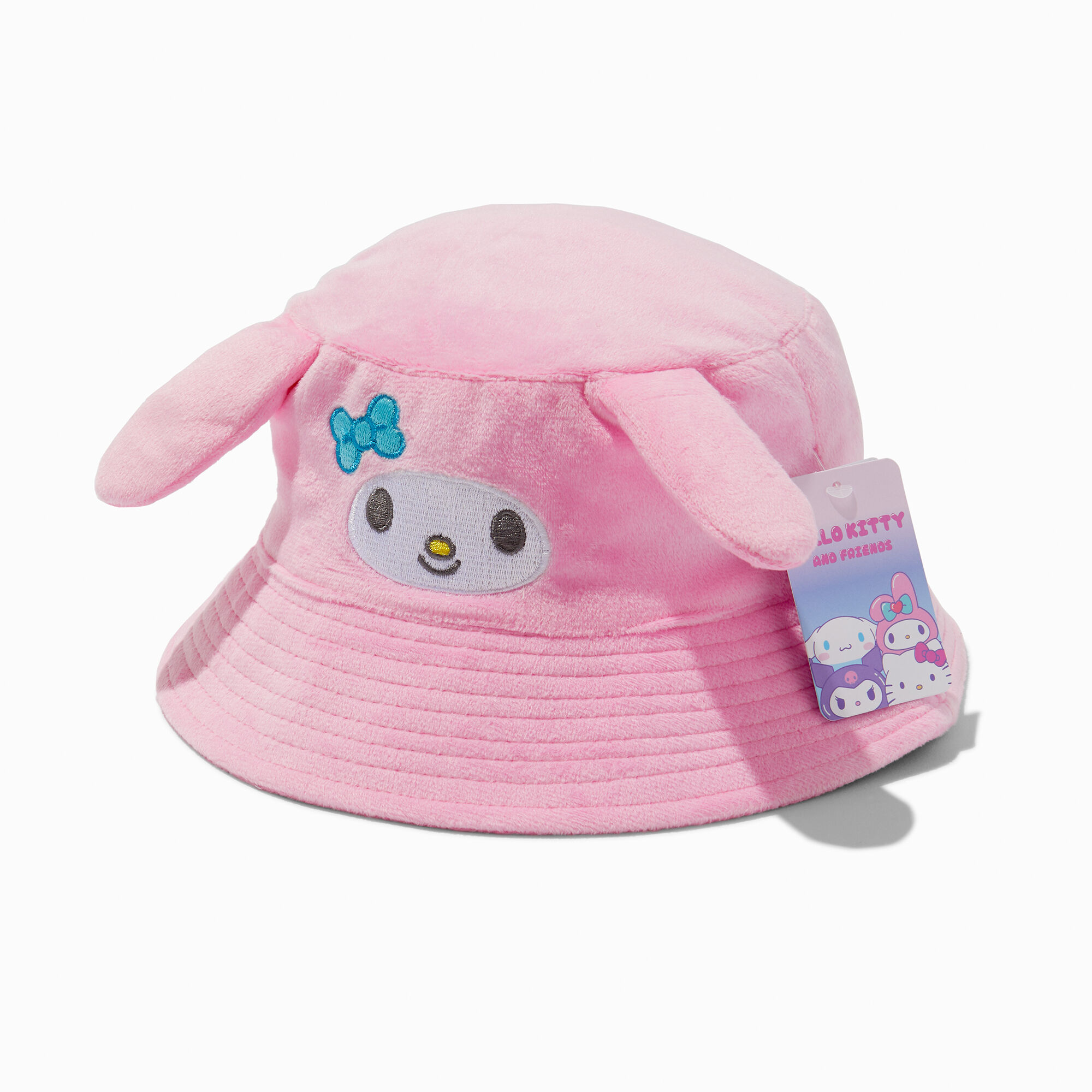 View Claires My Melody Bucket Hat Pink information
