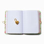 Pink Floral Lock Diary,
