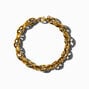 C LUXE by Claire&#39;s 18k Yellow Gold Plated Pop Top Bracelet,