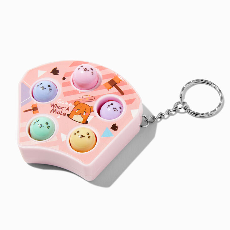 Whac-A-Mole Game Keyring,