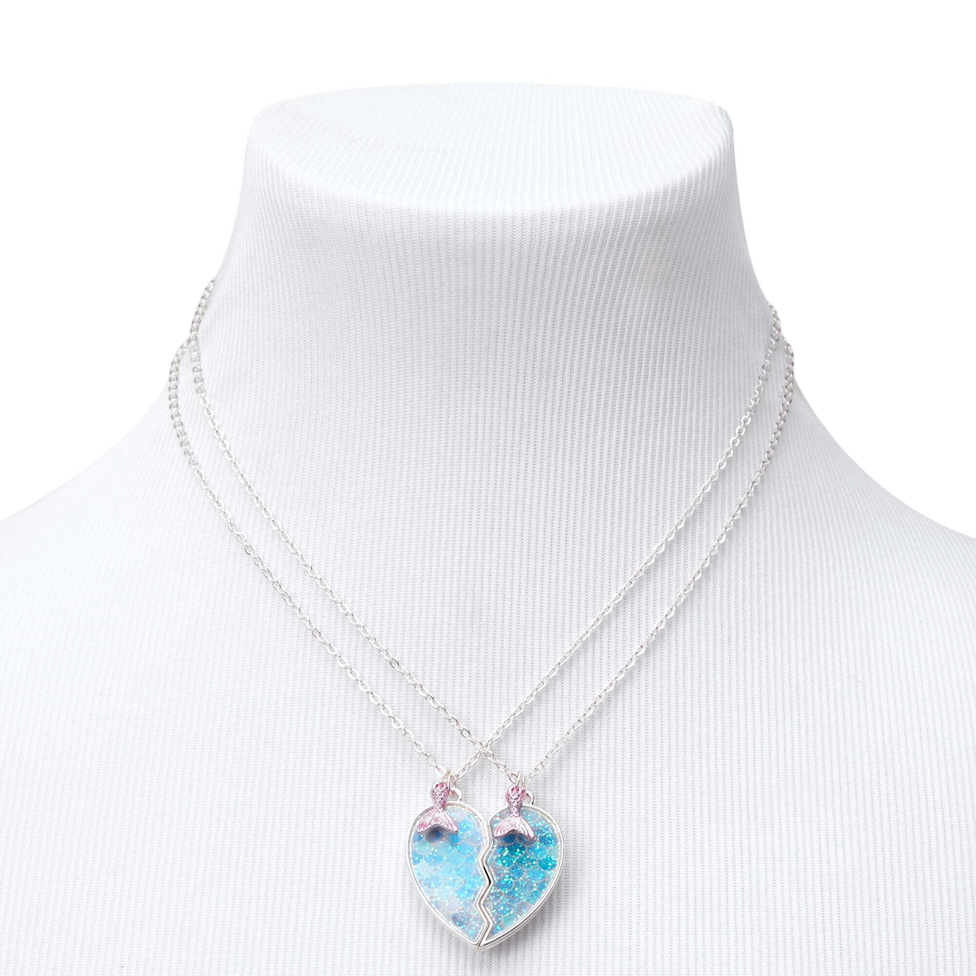 Mermaid best friend necklaces discount