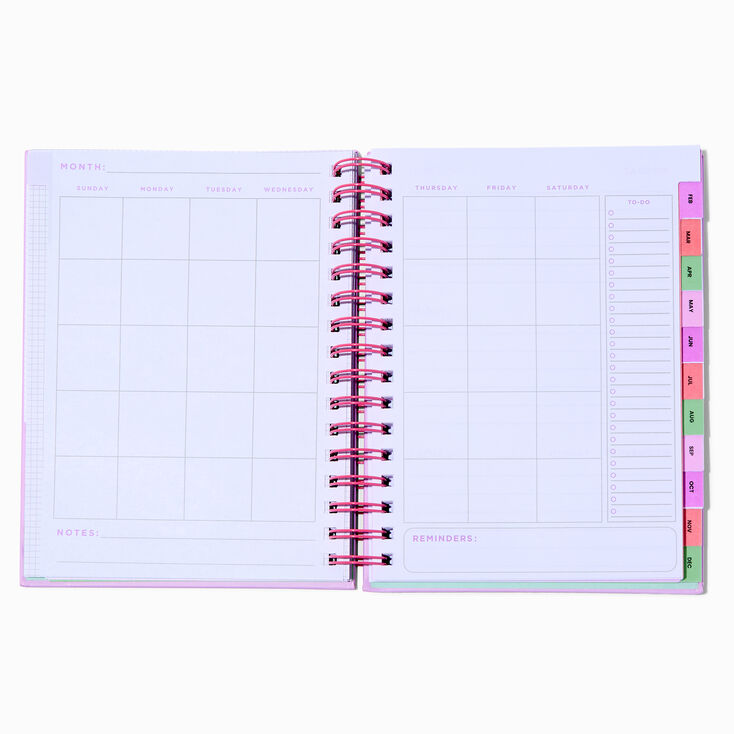 "Happy Mind, Happy Life" Weekly/Monthly Undated Planner