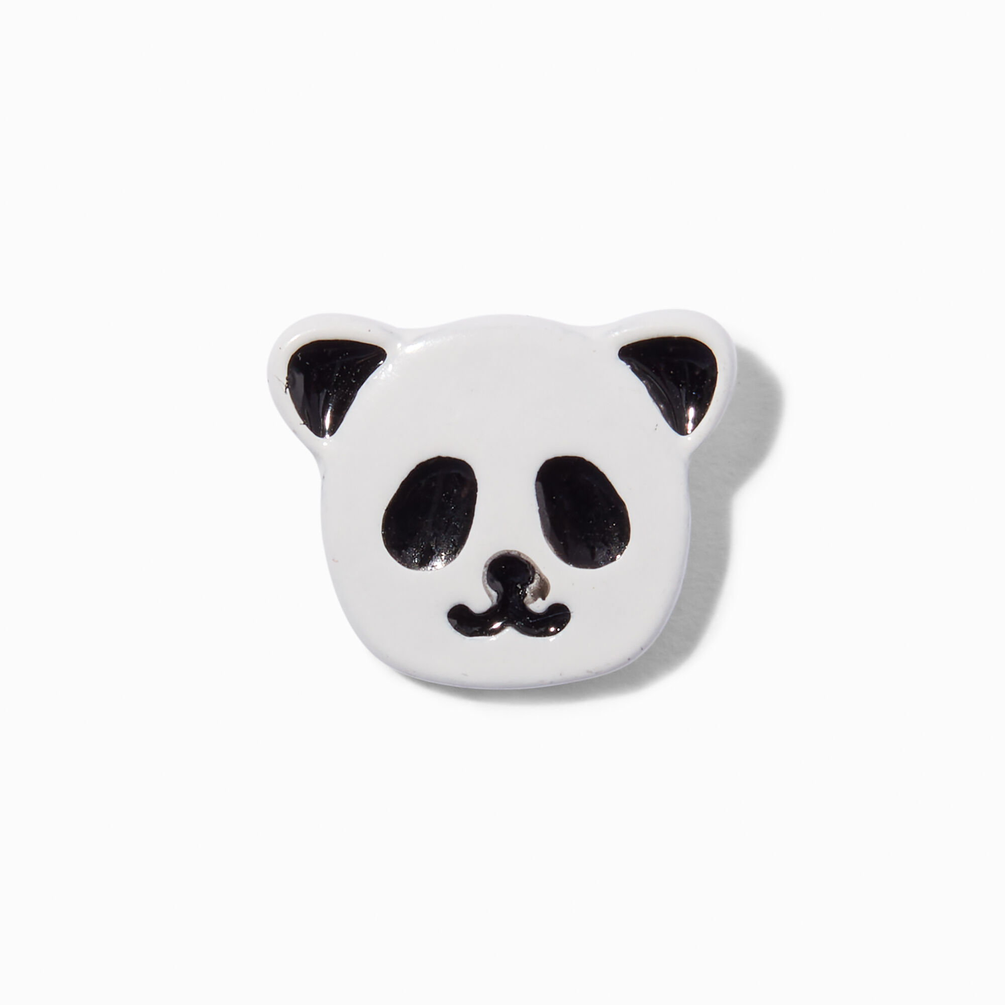 View Claires Panda Stud Earrings White information