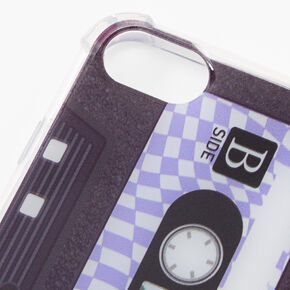 Coque de portable cassette r&eacute;tro - Compatible avec iPhone&reg;&nbsp;6/7/8/SE,