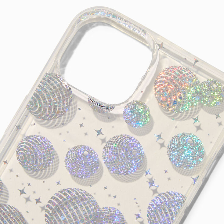 Silver Disco Ball Phone Case - Fits iPhone&reg; 13/14/15,