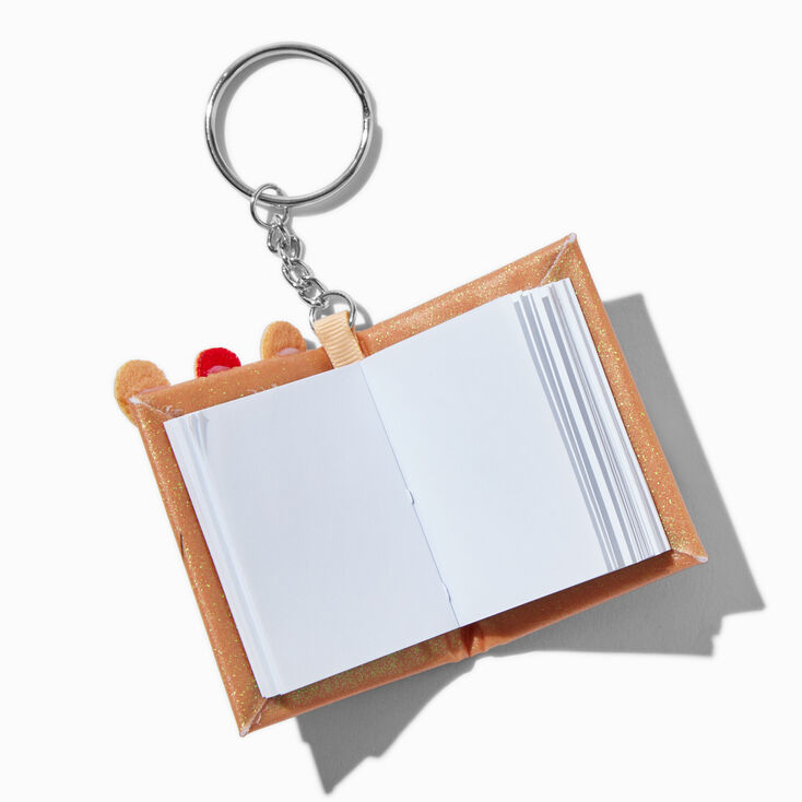 Capybara Mini Notebook Keychain,