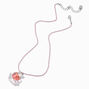 Claire&#39;s Club Pink Octopus Glow in the Dark Pendant Necklace,