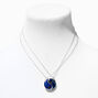 Best Friends Mood Butterfly Yin Yang Necklaces - 2 Pack,