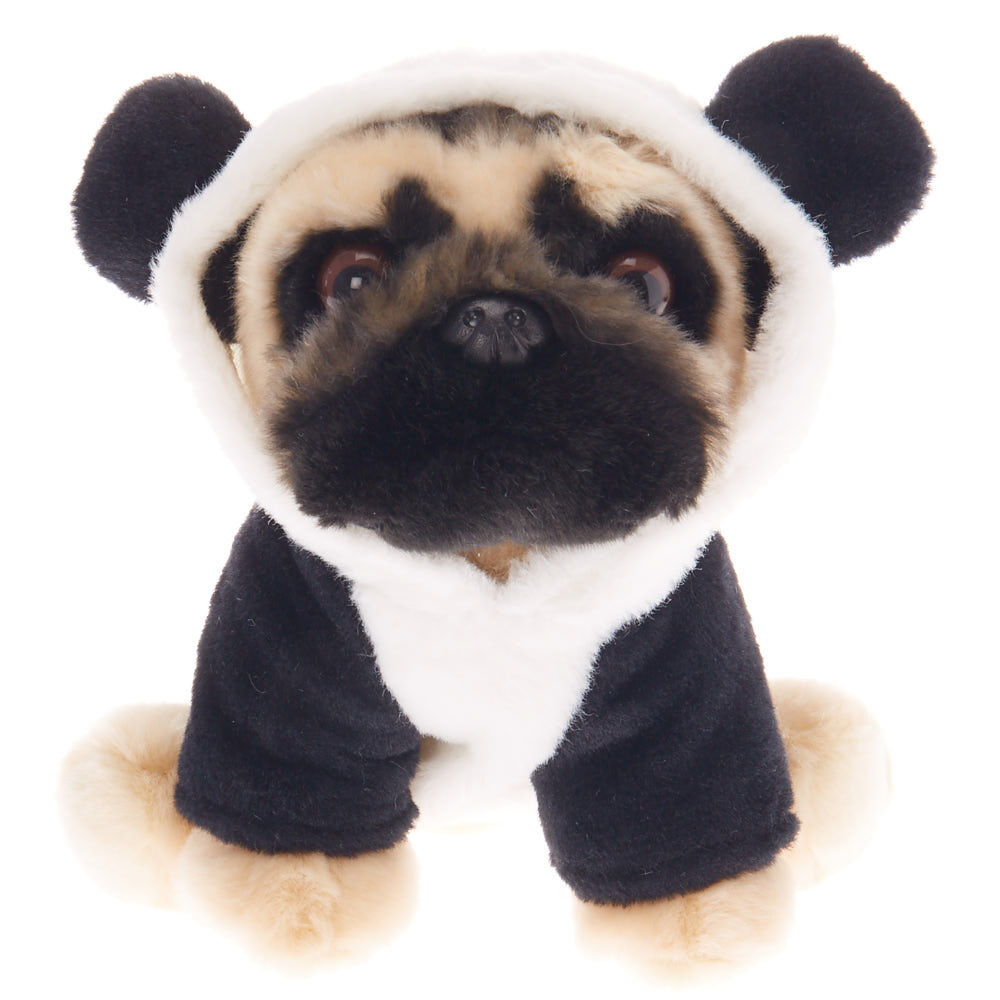 black pug soft toy