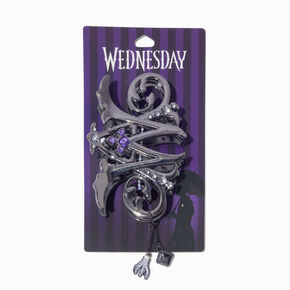 Wednesday&trade; Gemstone Dangler Hair Claw,