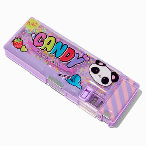 Panda Candy Compartment Pencil Case,