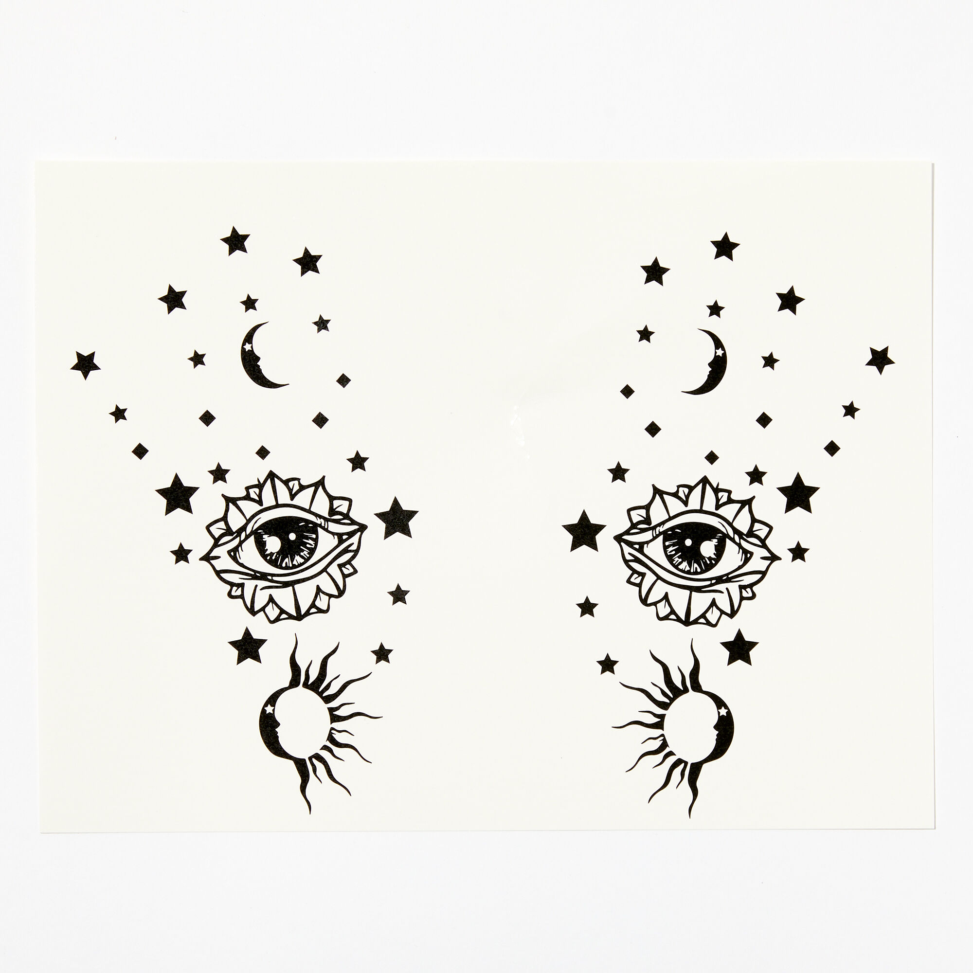 View Claires Celestial Eyes Temporary Tattoos information