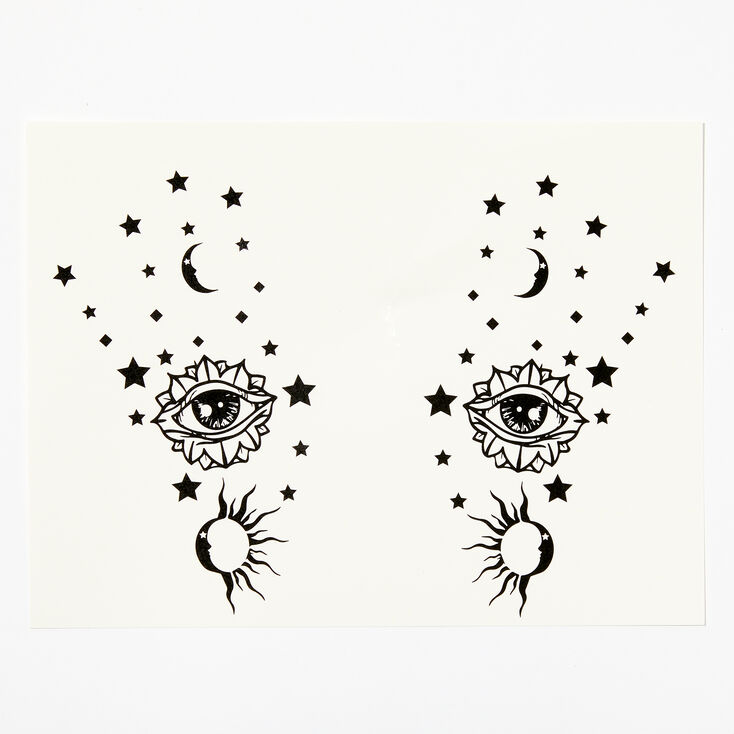 Celestial Eyes Temporary Tattoos,