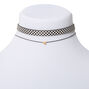 Sky Brown&trade; Checkered Choker Necklaces - 2 Pack,