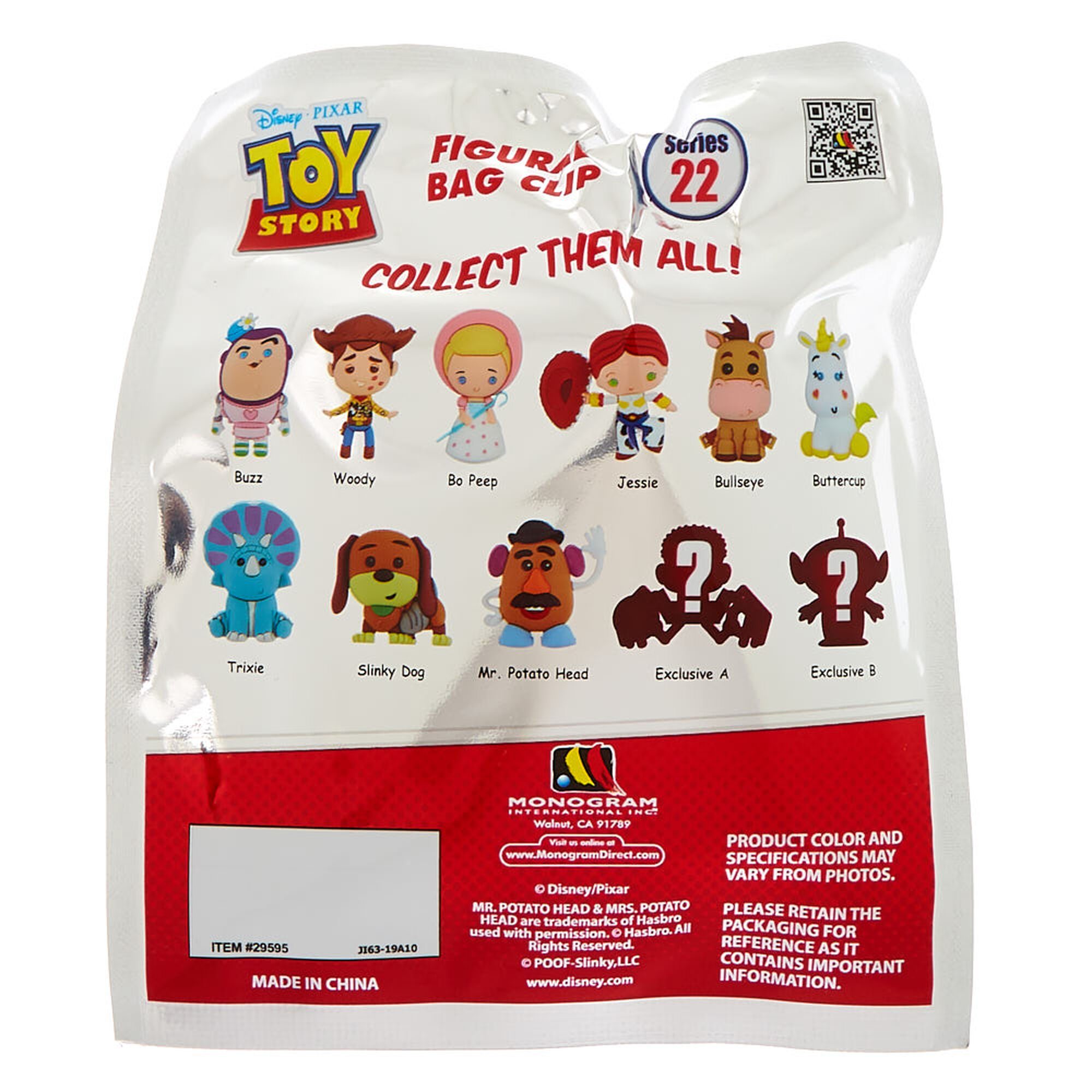 Disney© Toy Story Collectors Bag Clip Blind Bag Claire's US