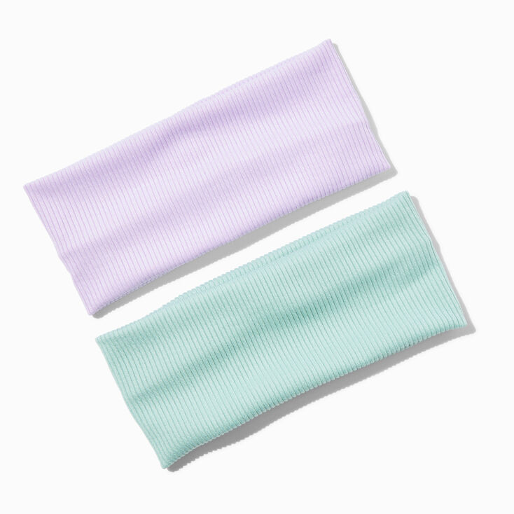 Purple &amp; Green Headwraps - 2 Pack,