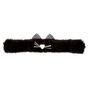Furry Cat Slap Bracelet - Black,