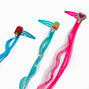 Claire&#39;s Club Ice Pop Icon Faux Hair Snap Hair Clips - 6 Pack,