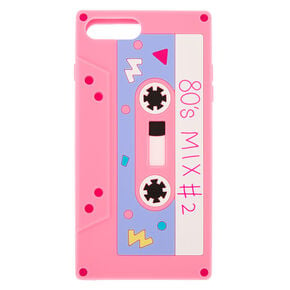 Go to Product: Pink Mixtape Silicone Phone Case - Fits iPhone 6/7/8 Plus from Claires