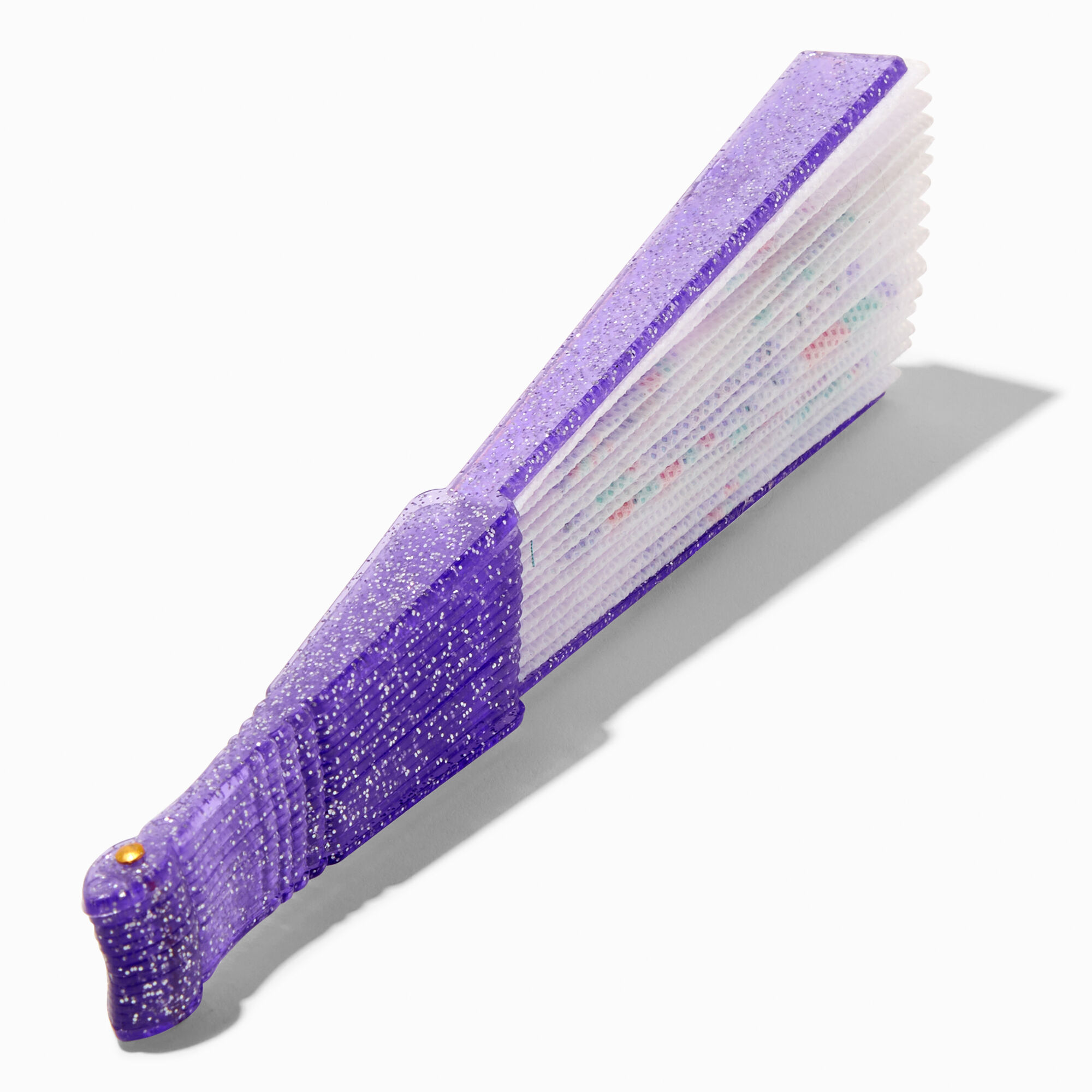 Purple folding fans deals