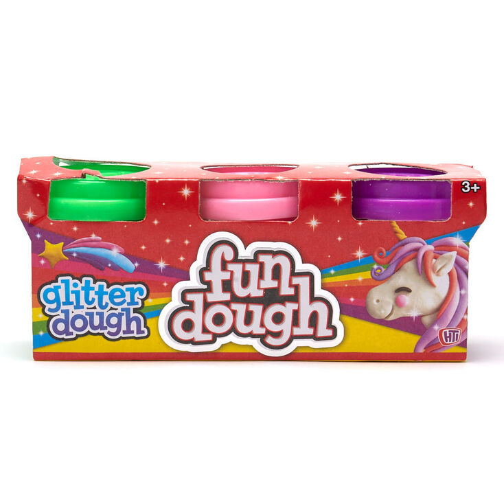 Fun Dough Glitter Dough &ndash; 3 Pack,