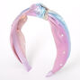 Pastel Mermaid Knotted Headband - Purple,