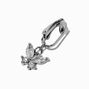 Pearl Studded Pink Dog Waste Bag Dispenser Keychain,