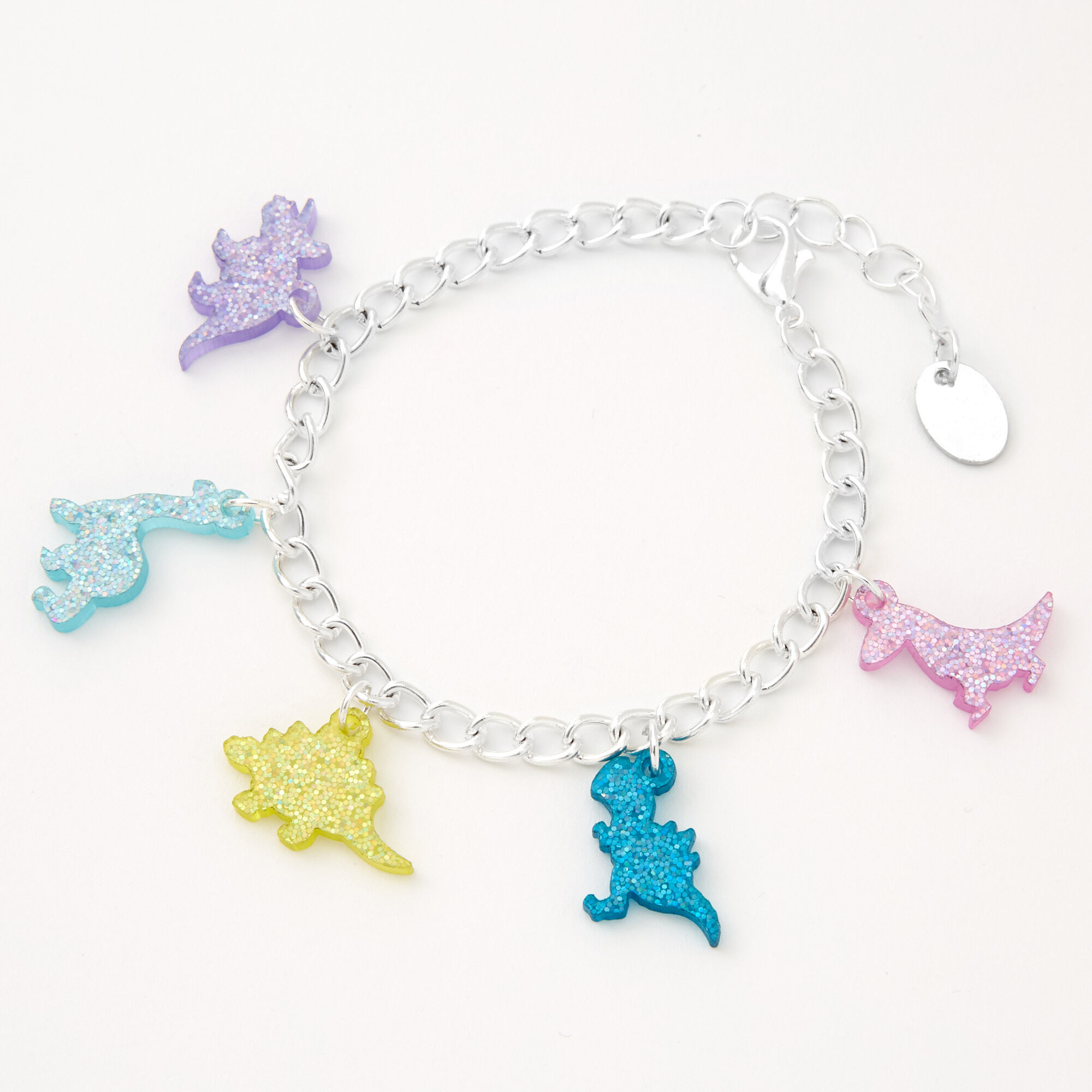 Dinosaur outlet charm bracelet