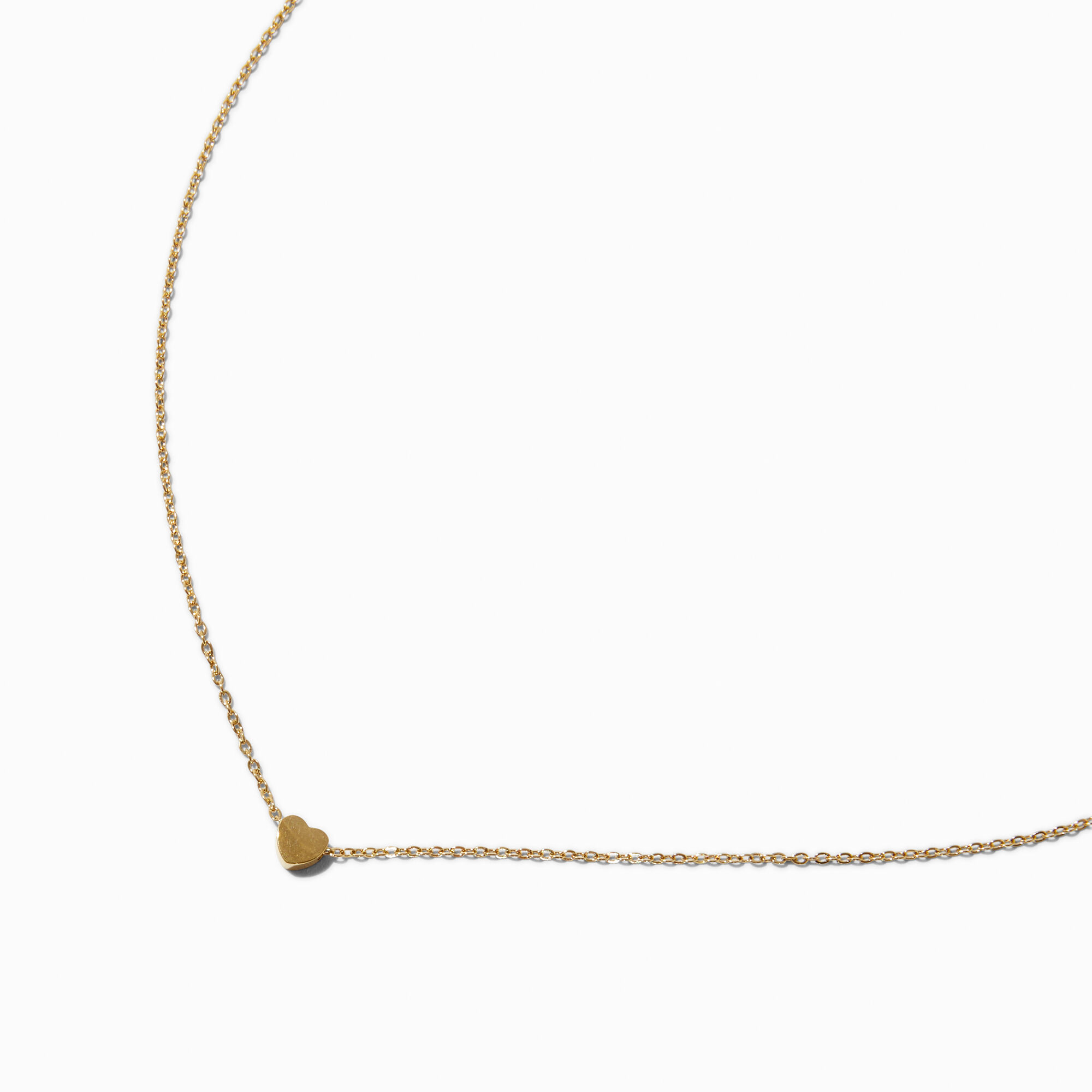 Claire's heart necklace best sale