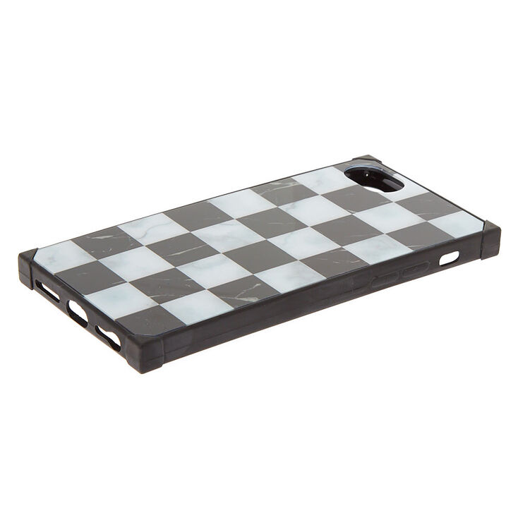 Checkered Marble Square Phone Case - Fits iPhone&reg; 6/7/8/SE,