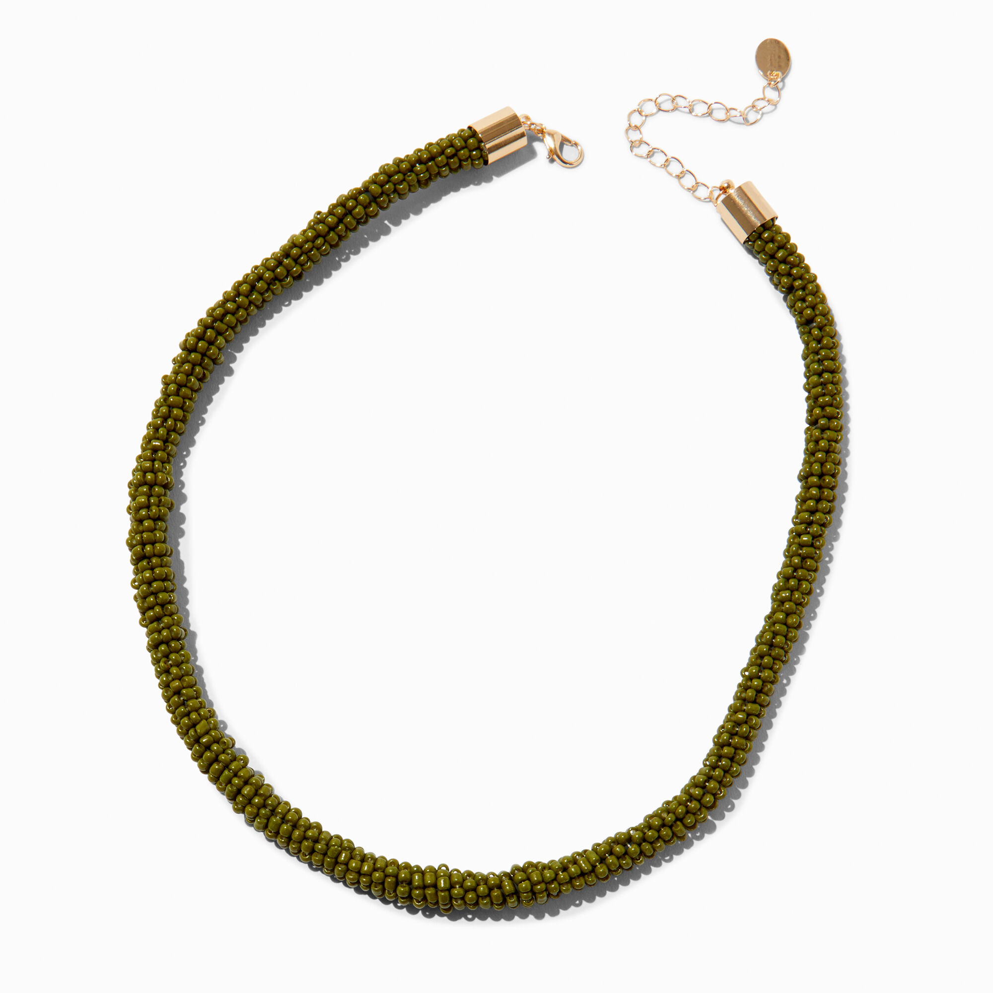 Army green necklace on sale