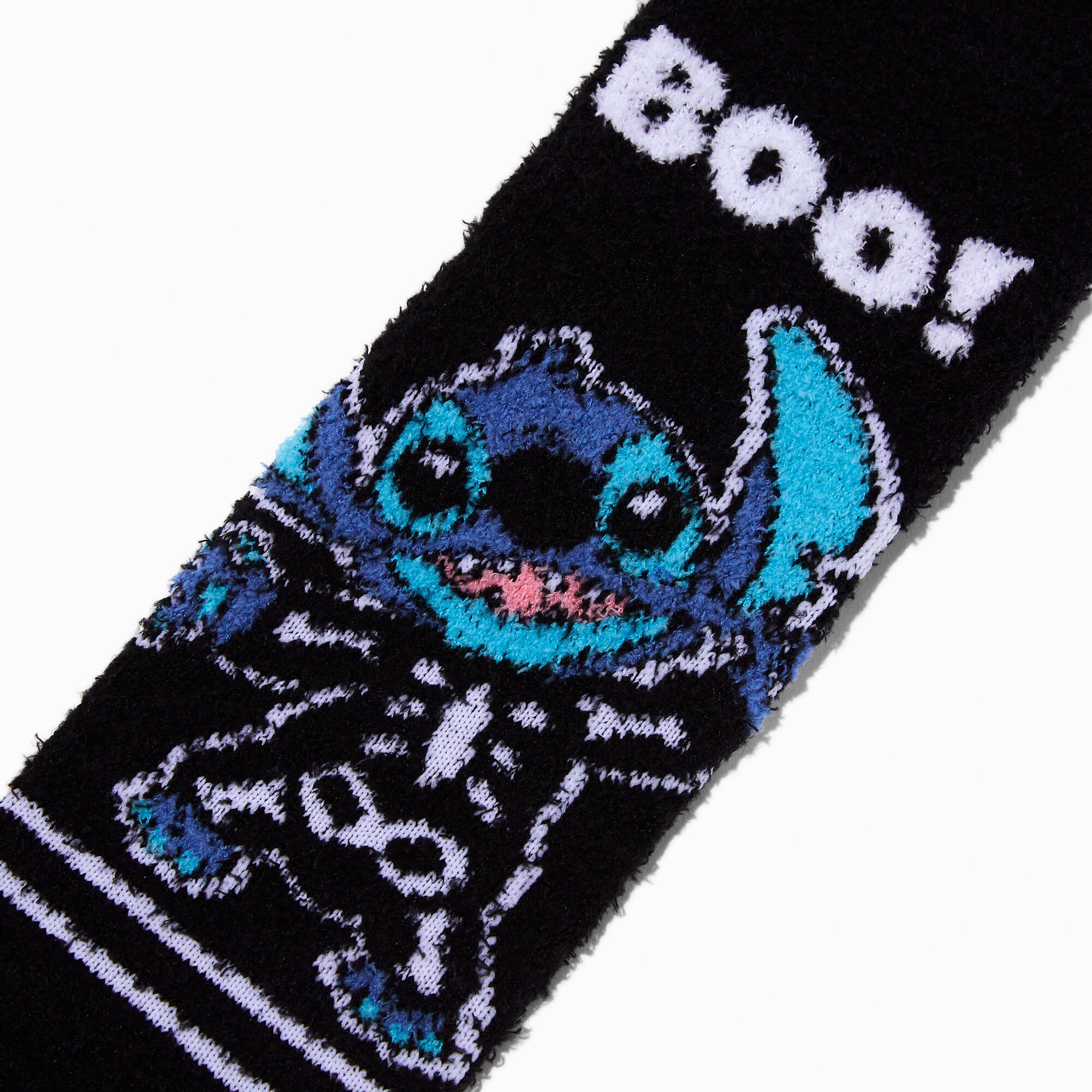 Disney Stitch Halloween Cozy Socks - 1 Pair,