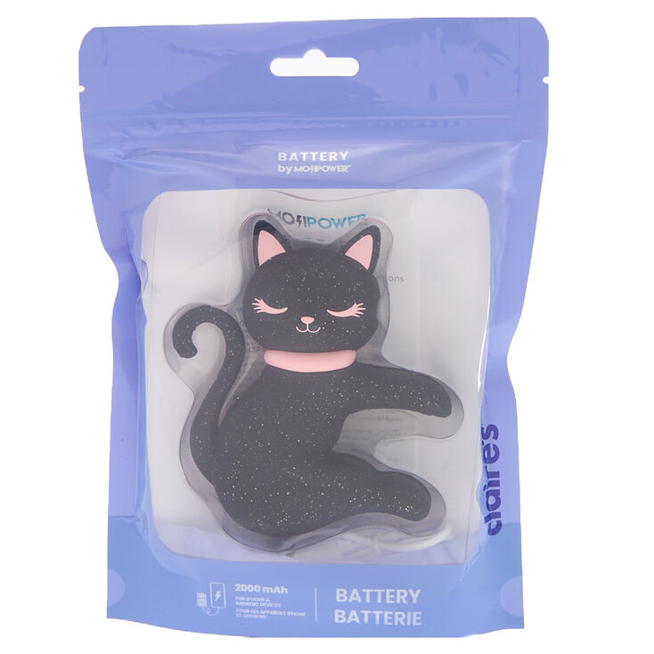 Batterie Externe Chat Mojipower Noir Claire S Fr