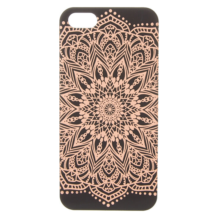 Rose Gold Mandala Phone Case,