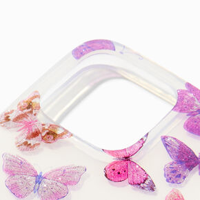 Glittery Butterflies Phone Case - Fits iPhone&reg; 13 Pro,