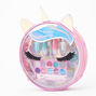 Palette compacte de maquillage t&ecirc;te de licorne - Rose,
