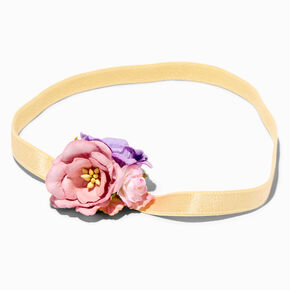 Claire&#39;s Club Dainty Flower Lilac Headwrap,