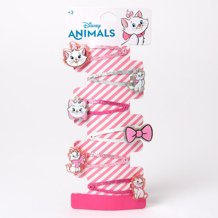 &copy;Disney Animals Marie Charm Snap Hair Clips - 6 Pack,