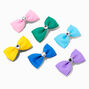 Claire&#39;s Club Bright Gem Hair Bow Clips - 6 Pack,