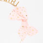 Claire&#39;s Club Gold Glitter Birthday Girl Headband,