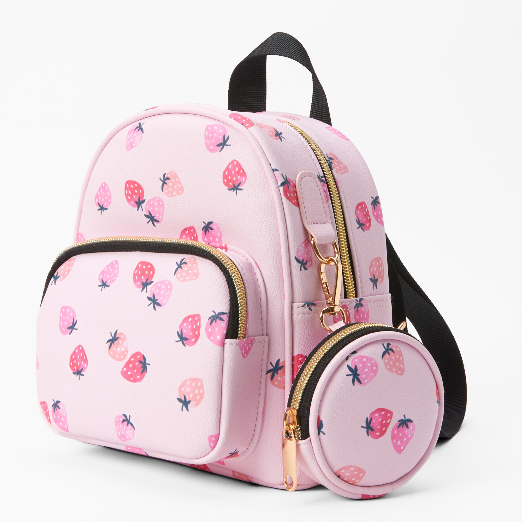 Claire's Club Lilac Butterfly Patch Mini Backpack