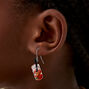 Strawberry Water 1&quot; Drop Earrings,
