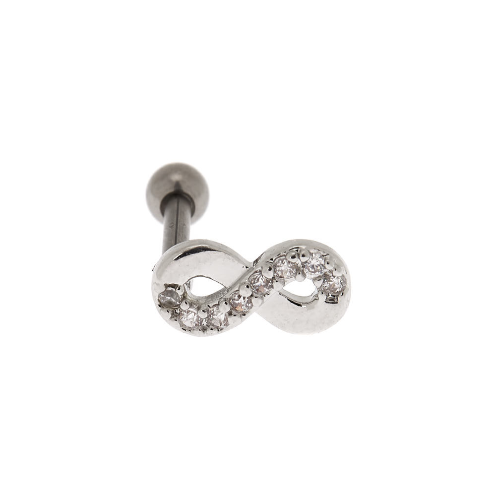 Infinity tragus clearance earring