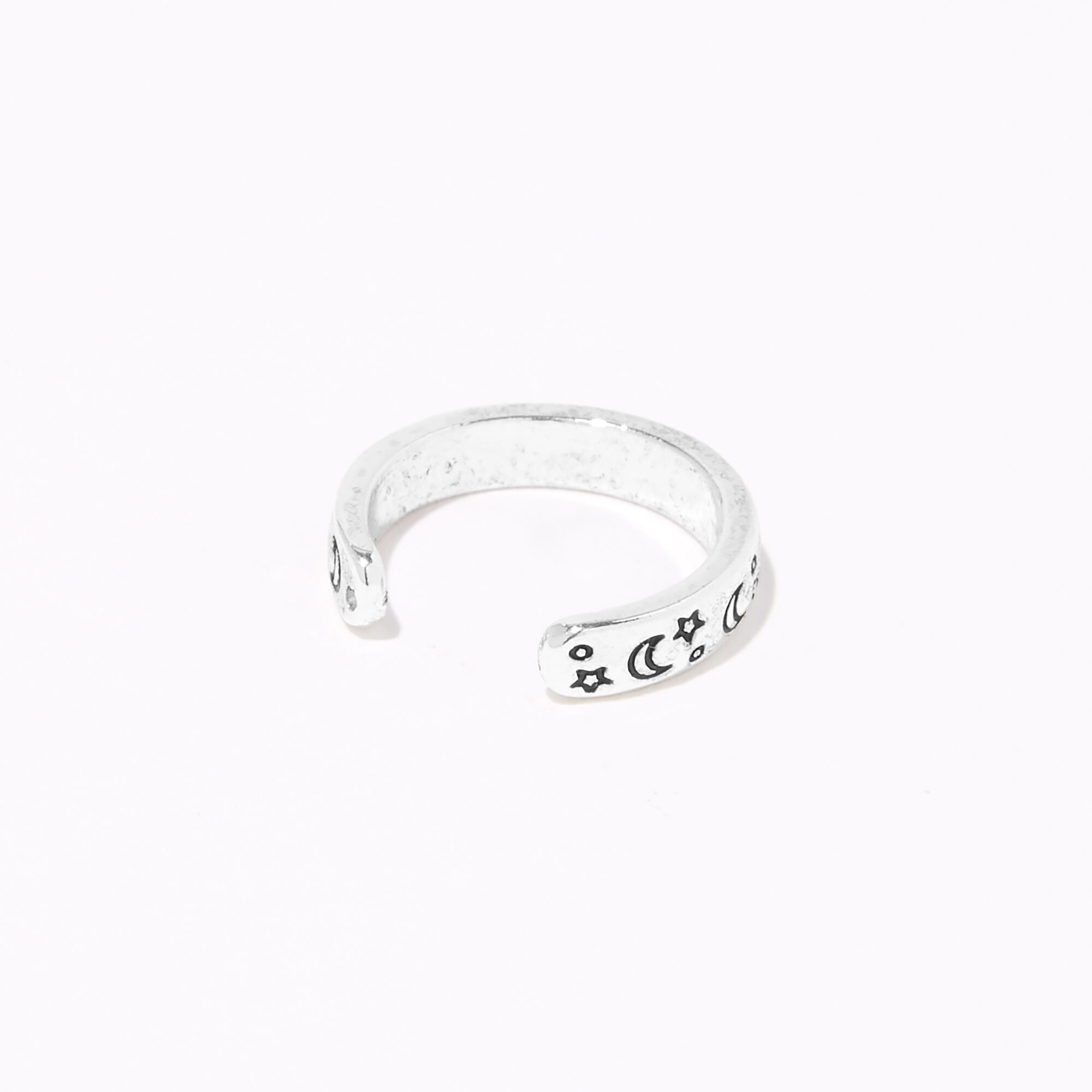 Silver-tone Celestial Toe Ring,