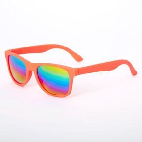 Girls Sunglasses Rubber Retro Sunglasses Claire S Us