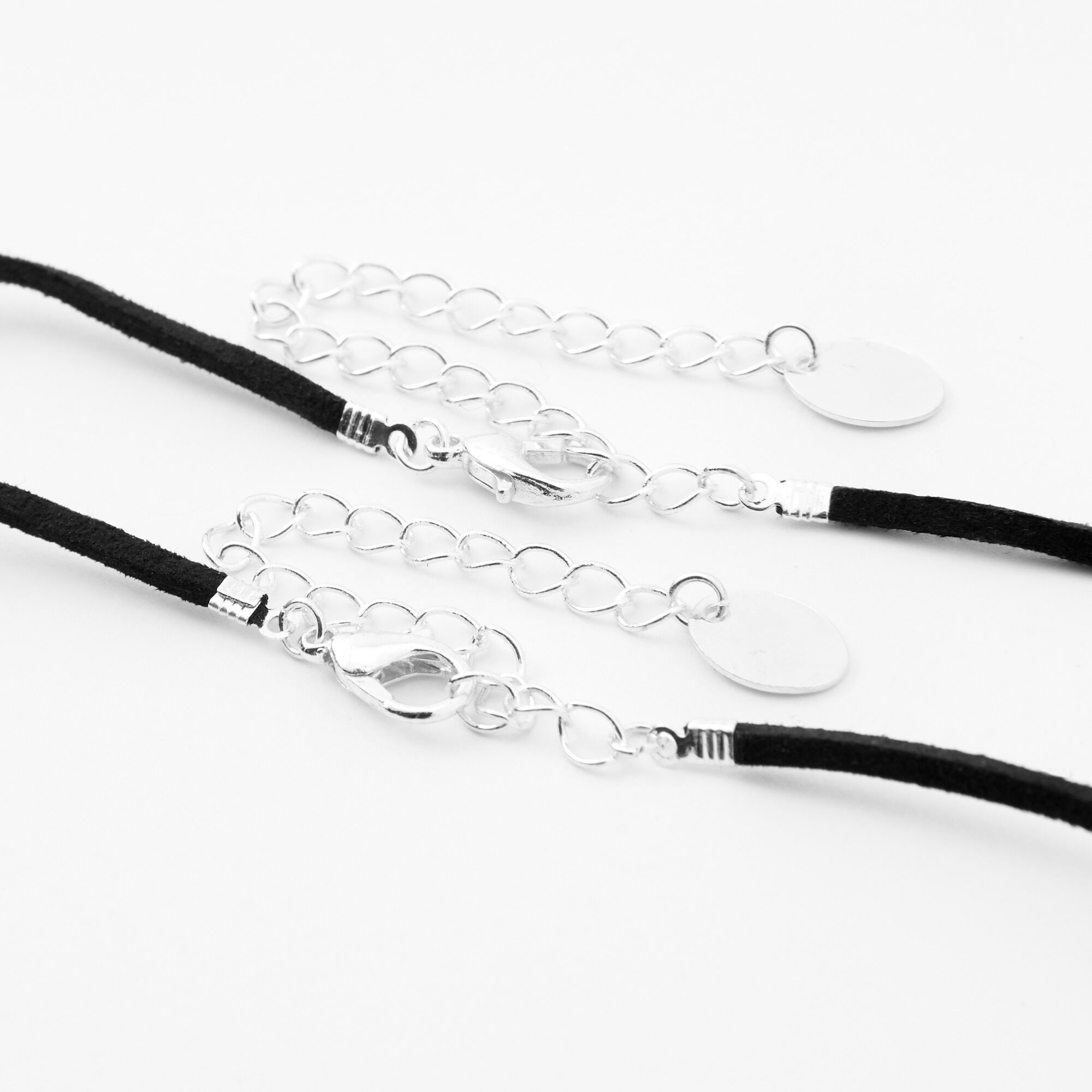 Best Friends Checkered Sunflower Pendant Necklaces - 2 Pack,