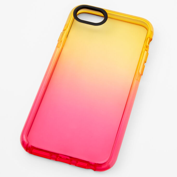 Pink &amp; Yellow Ombre Translucent Phone Case - Fits iPhone&reg; 6/7/8/SE,